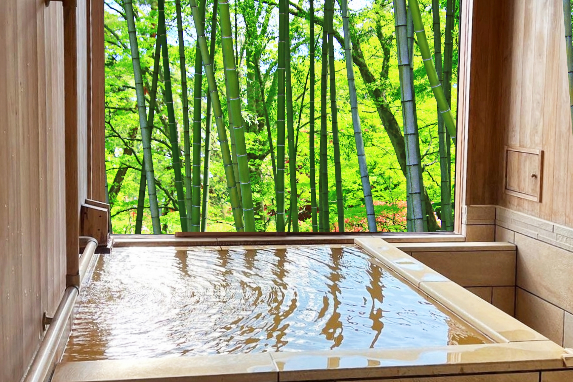 露天風呂リニューアル